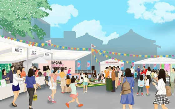 テントイベントのイメージ