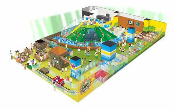 アミューズメント施設の想像図