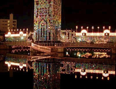 イルミネーションのデザインにリンク