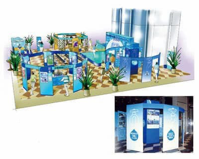 PRイベント会場のデザイン