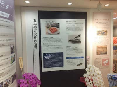 施設内展示パネルのデザイン