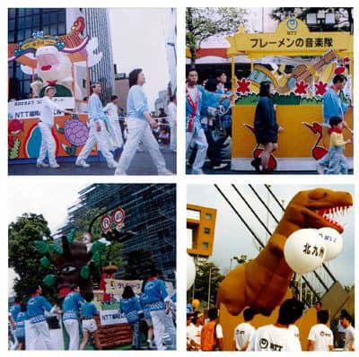 博多どんたくパレードのデザイン