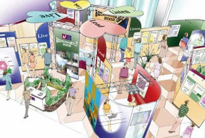 PRイベントの会場デザイン