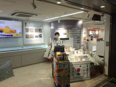 施設内展示コーナーのデザイン