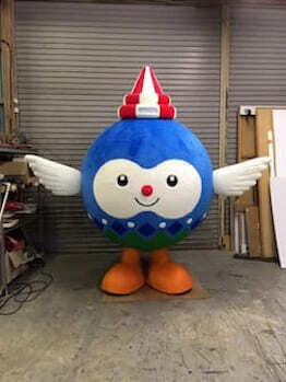 アシ夢の着ぐるみ