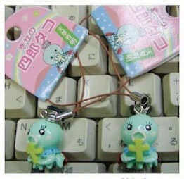 キャラクターを用いたストラップ