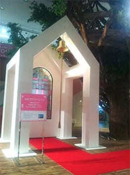 イベントでの空間演出にリンク