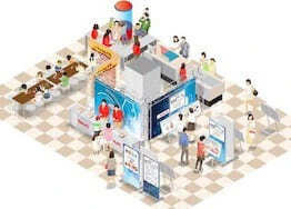 イベントでの展示装飾にリンク