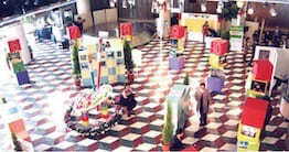 イベントでの展示装飾にリンク