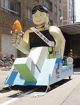 博多どんたくのデザインから製作までにリンク