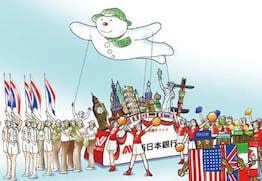 パレードの山車