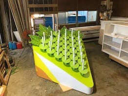 パラリンピックにおける聖火式典の台