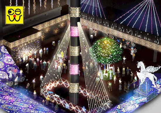 イルミネーション企画の絵