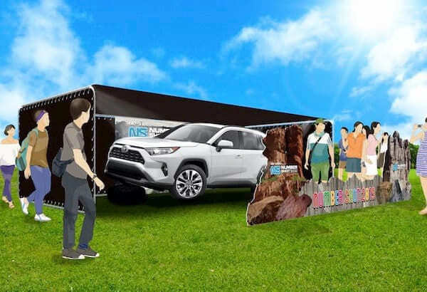 PRイベントのイメージパース