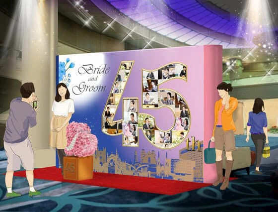 イベントにおけるタイトルのイメージパース