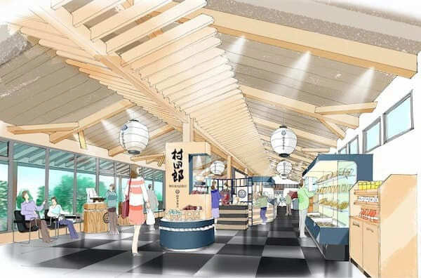 店舗内装のイメージパース