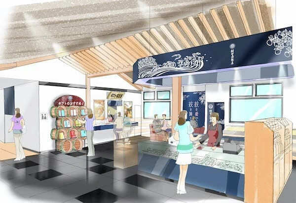 店舗内装のイメージパース