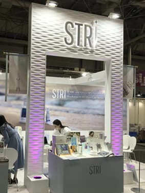 3Dパネルを用いた小間装飾