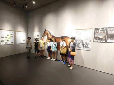 企画展のデザインにリンク