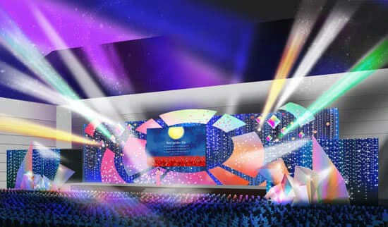 ステージのイメージパース