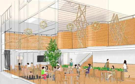 内装のイメージパース