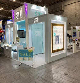 ビューティワールド大阪の小間装飾にリンク