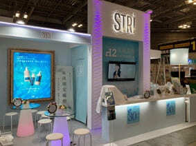 ビューティワールド東京の小間装飾にリンク