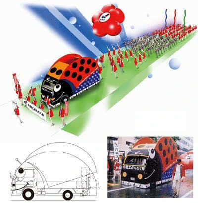 博多どんたくフロートにリンク