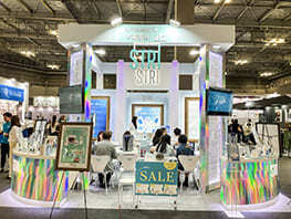 ビューティワールド東京のコマ装飾にリンク